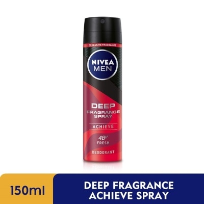 NIVEA FOR MEN Deodorant Spray Deep Fragrance Achieve 150ml