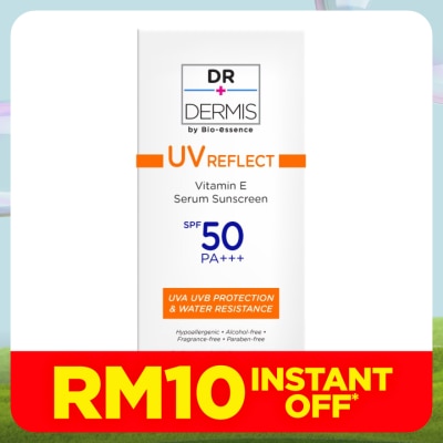 DR. DERMIS Vitamin E Serum Sunscreen SPF50 PA+++ 40ml