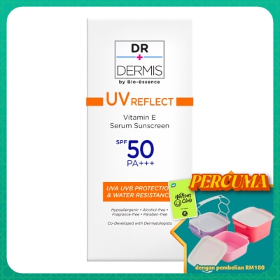 DR. DERMIS - Vitamin E Serum Sunscreen SPF50 PA+++ 40ml