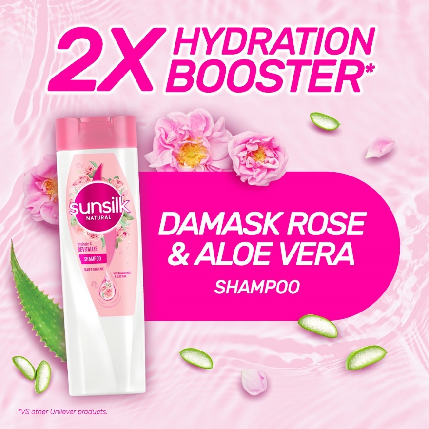 Damask Rose & Aloe Vera Shampoo 300ml image