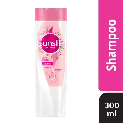 SUNSILK Damask Rose & Aloe Vera Shampoo 300ml image