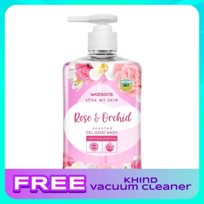 WATSONS ROSE & ORCHID SCENTED GEL HAND WASH