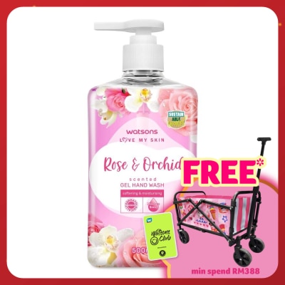 WATSONS ROSE & ORCHID SCENTED GEL HAND WASH