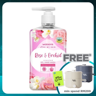 WATSONS ROSE & ORCHID SCENTED GEL HAND WASH