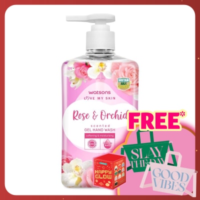 WATSONS ROSE & ORCHID SCENTED GEL HAND WASH