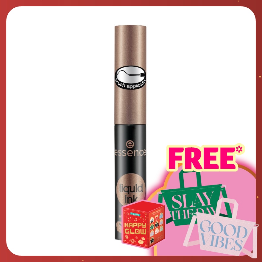 Liquid Ink Eyeliner Waterproof 02 Brown