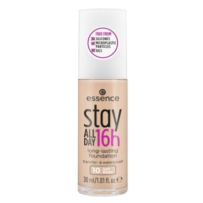 ESSENCE Stay All Day 16h Long-lasting Foundation 10 Soft Beige