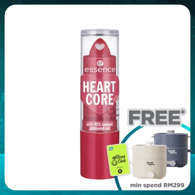 ESSENCE Heart Core Fruity Lip Balm 01 Crazy Cherry