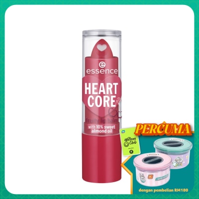 ESSENCE Heart Core Fruity Lip Balm 01 Crazy Cherry