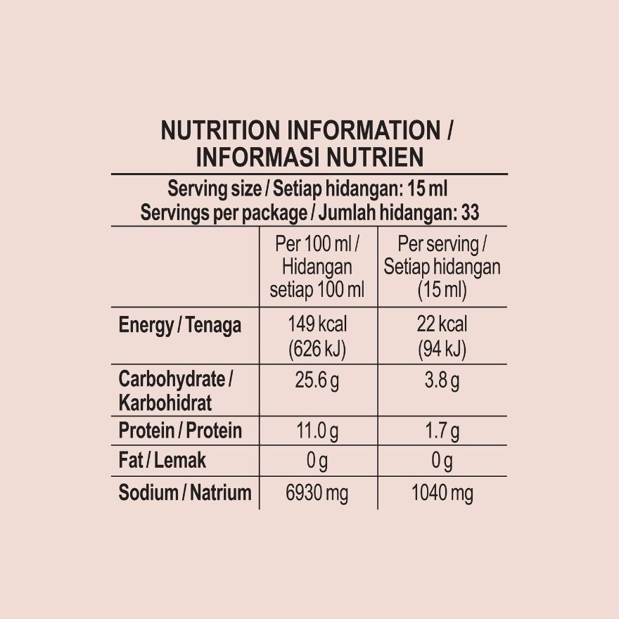 Selected Light Soy Sauce 500ml