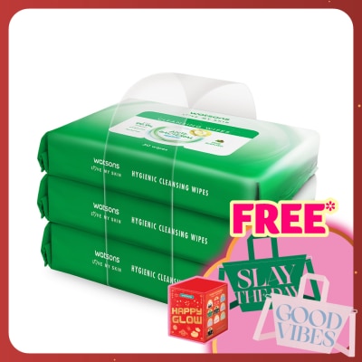 WATSONS Antibacterial Cleansing Wipes
