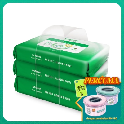 WATSONS Antibacterial Cleansing Wipes