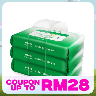 WATSONS Antibacterial Cleansing Wipes
