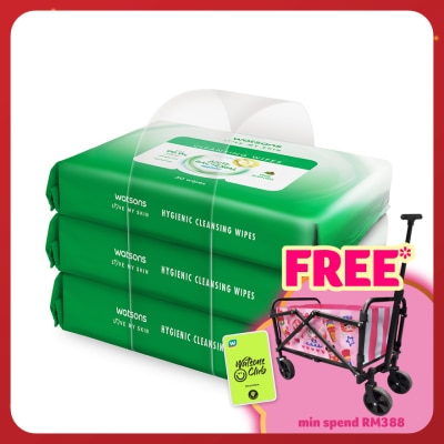 WATSONS Antibacterial Cleansing Wipes