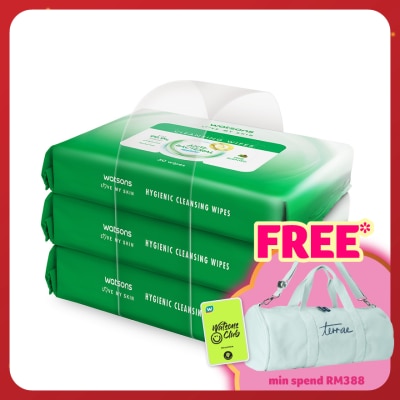 WATSONS Antibacterial Cleansing Wipes
