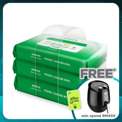 WATSONS Antibacterial Cleansing Wipes