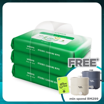 WATSONS Antibacterial Cleansing Wipes