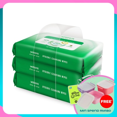 WATSONS Antibacterial Cleansing Wipes