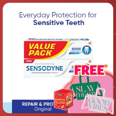 SENSODYNE Repair & Protect Original Sensitive Toothpaste 100g x 2