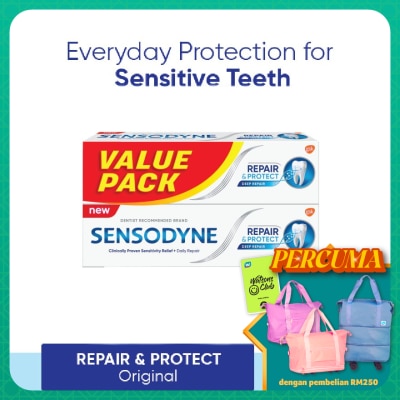 SENSODYNE Repair & Protect Original Sensitive Toothpaste 100g x 2