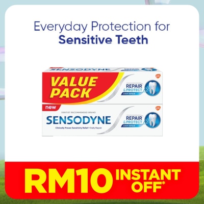 SENSODYNE Repair & Protect Original Sensitive Toothpaste 100g x 2