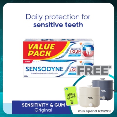 SENSODYNE Sensitivity & Gum Original Sensitive Toothpaste 100gx2