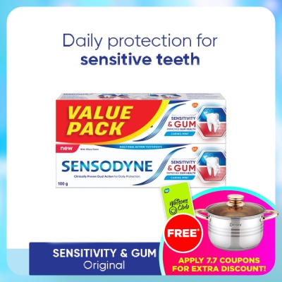 SENSODYNE - Sensitivity & Gum Original Sensitive Toothpaste 100gx2