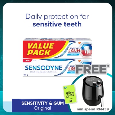 SENSODYNE Sensitivity & Gum Original Sensitive Toothpaste 100gx2