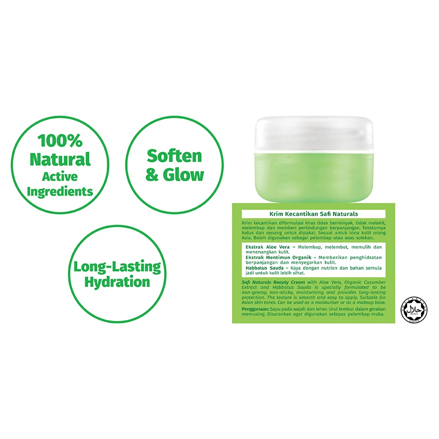 Krim Muka Kecantikan Aloe 16g image