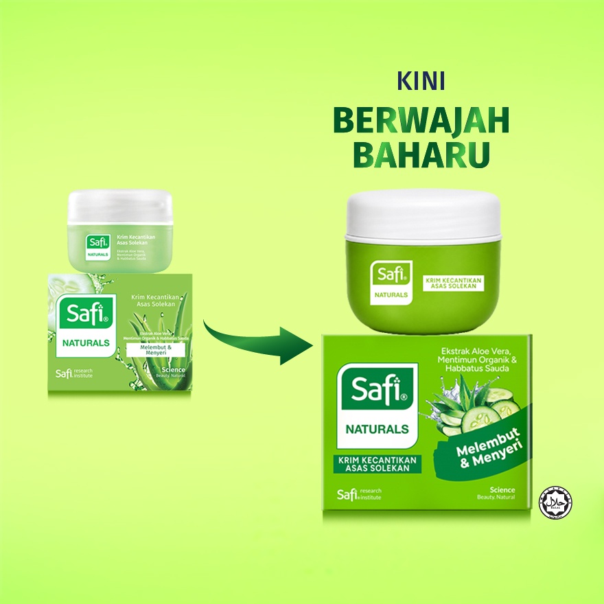 Naturals Pelembap Muka Aloe 50g image