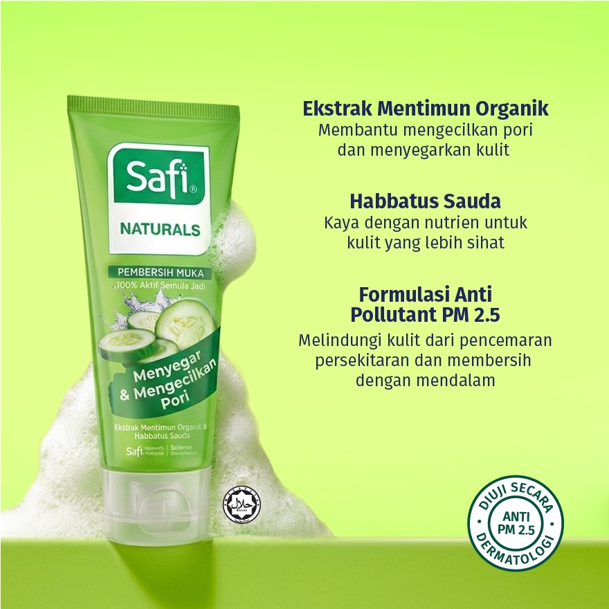 Pembersih Muka Mentimun 100g image