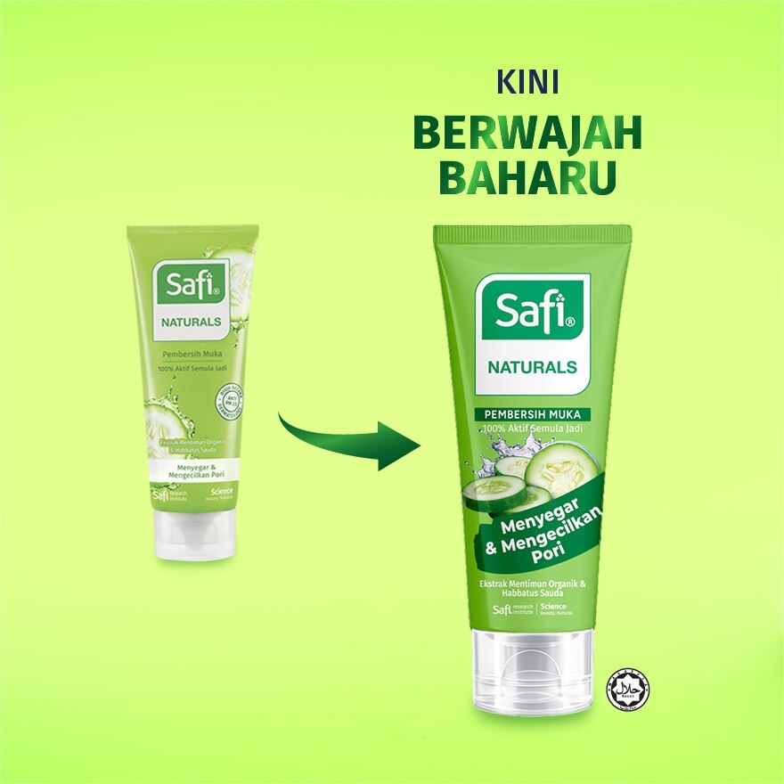 Pembersih Muka Mentimun 100g image