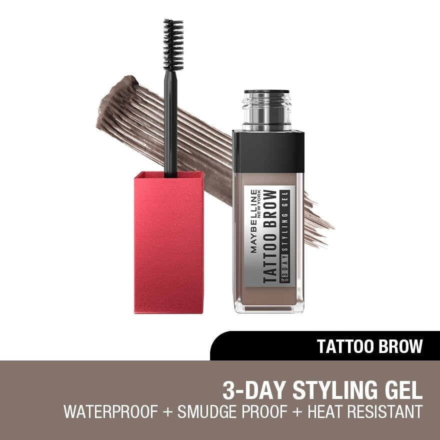 Tattoo Brow 3-Day Styling Gel Grey Brown