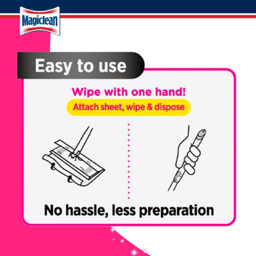Floor Cleaning Wiper Dry Sheet 20s image