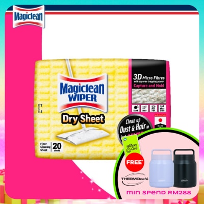 MAGICLEAN -  Floor Cleaning Wiper Dry Sheet 20s