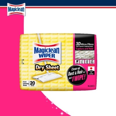 MAGICLEAN Floor Cleaning Wiper Dry Sheet 20s