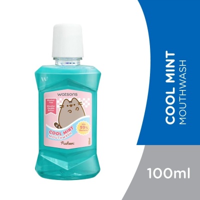WATSONS - Pusheen the Cat Cool Mint Mouthwash 100ml image