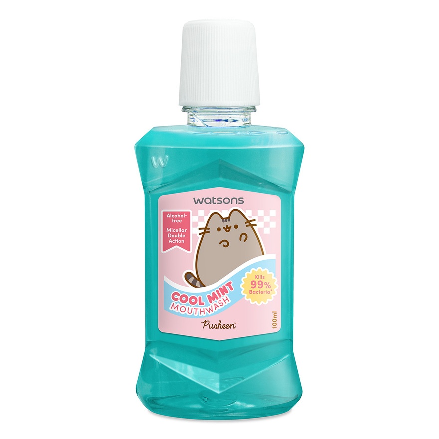 Pusheen the Cat Cool Mint Mouthwash 100ml image