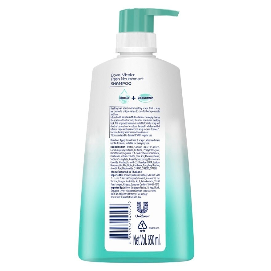 Fresh Nourishment Shampoo 650ml