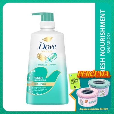 DOVE Fresh Nourishment Shampoo 650ml