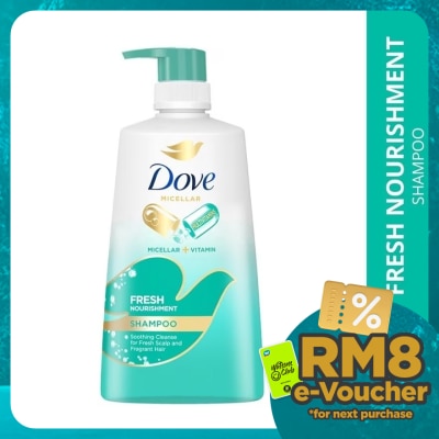 DOVE Fresh Nourishment Shampoo 650ml