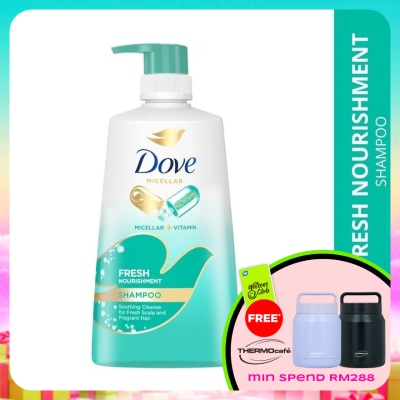 DOVE - Fresh Nourishment Shampoo 650ml