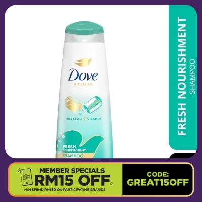 DOVE Fresh Nourishment Shampoo 330ml
