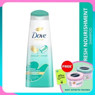 DOVE Fresh Nourishment Shampoo 330ml