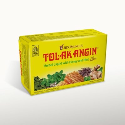 SIDOMUNCUL - Tolak Angin Herbal Liquid 5x15ml image