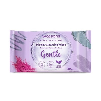 WATSONS 3-in-1 Micellar Facial Cleansing Wipes 20S