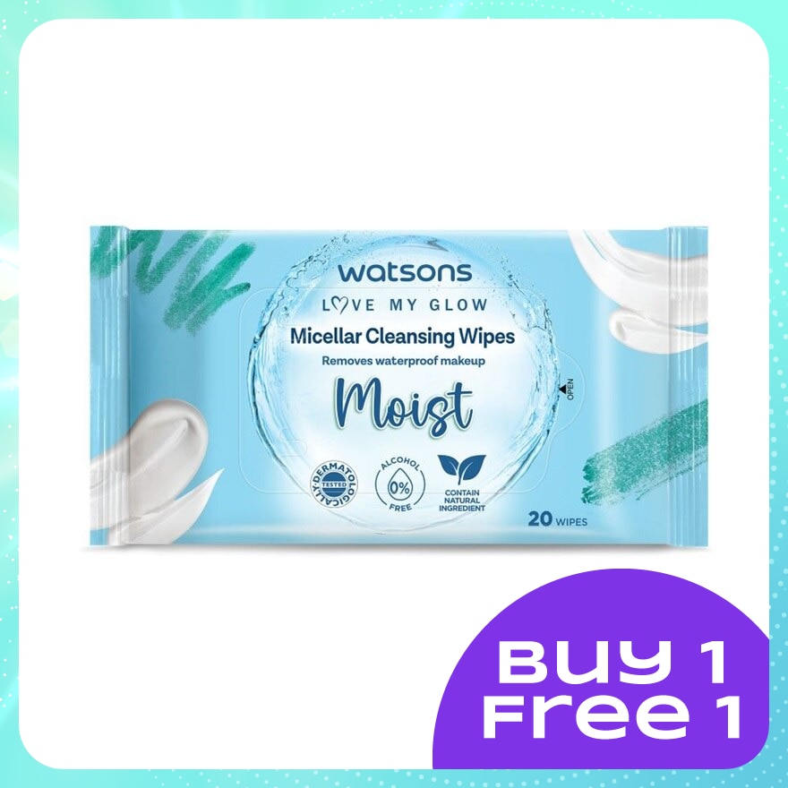 Moisturising Facial Cleansing Wipes 20S