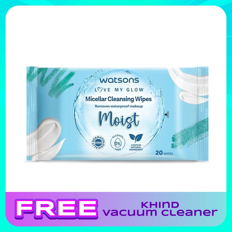Moisturising Facial Cleansing Wipes 20S