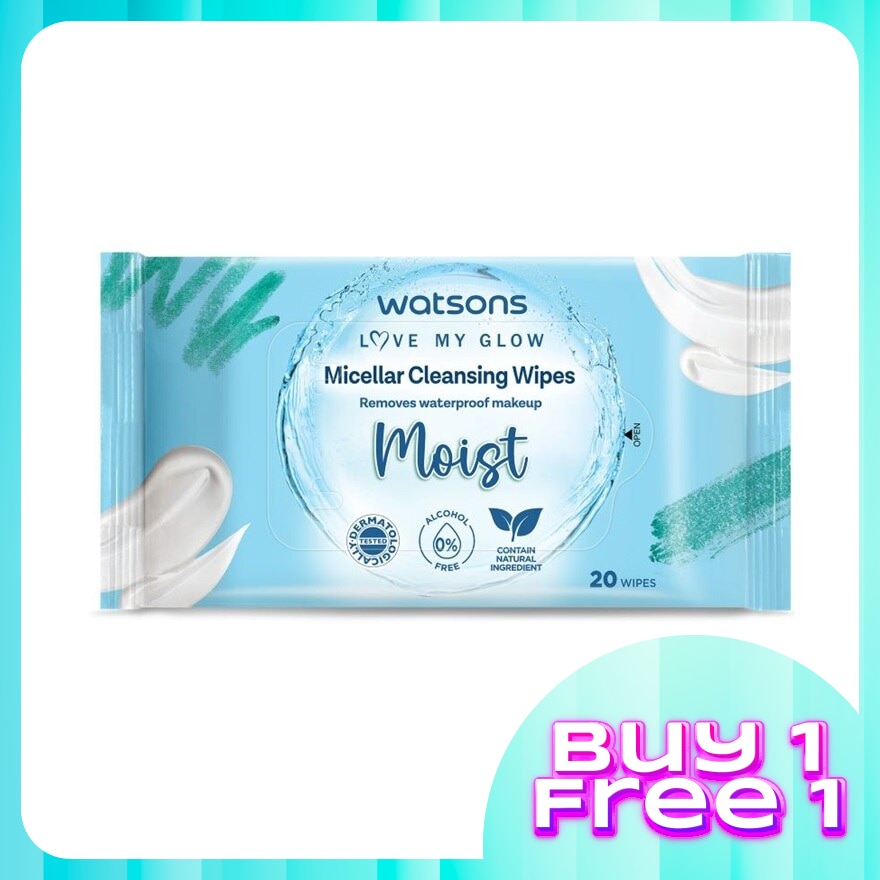 Moisturising Facial Cleansing Wipes 20S