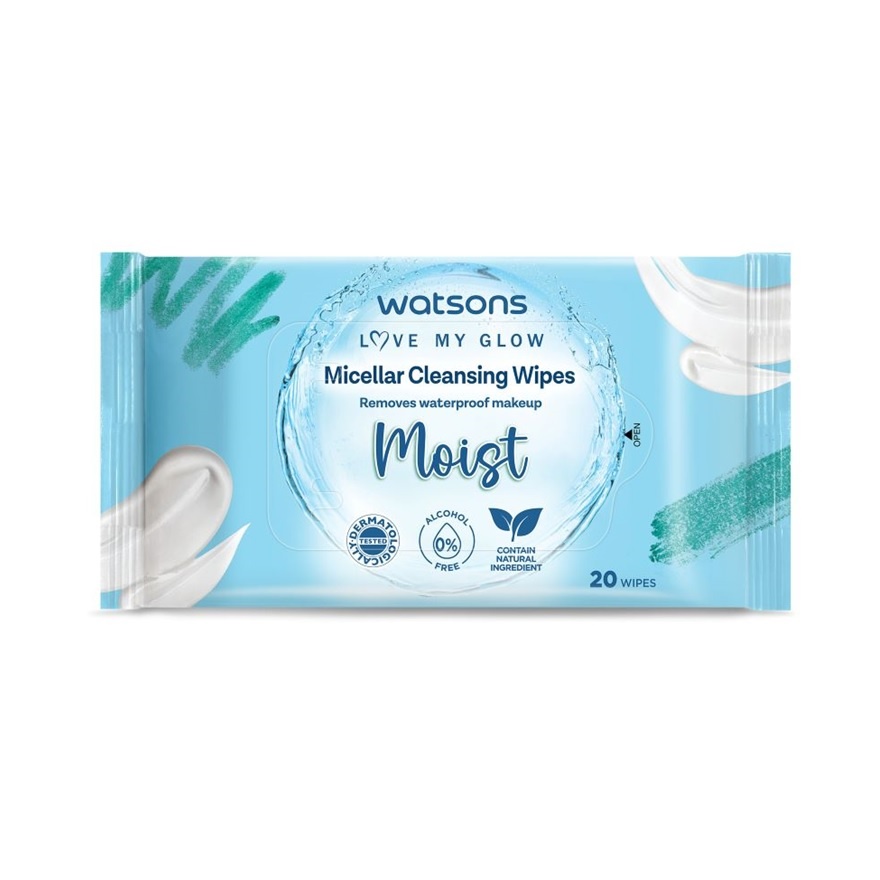 Moisturising Facial Cleansing Wipes 20S image
